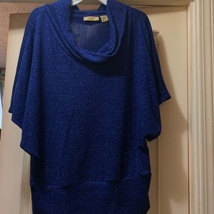 Blue Sparkly Blouse